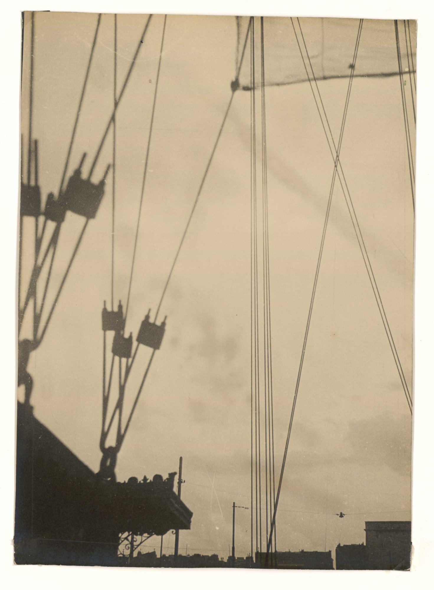 László Moholy-Nagy, Marseille, le pont transbordeur, 1929, musée Cantini, C.91.14